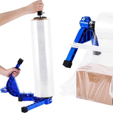 Dispenser Pellicola Elastica da Tavolo 2 in 1 Manuale Pallet Avvolgitore Pellicola Elastica Imballaggio W