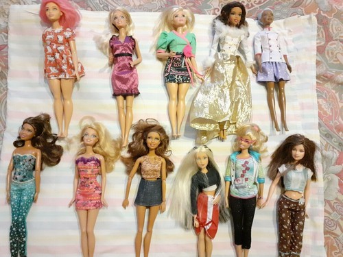 Lotto barbie moderne - 11,