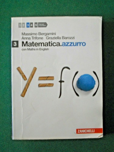 Matematica azzurro bergamini - matematica, 3