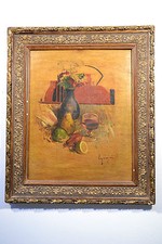 OLIO SU TAVOLA  POGLIAGHI