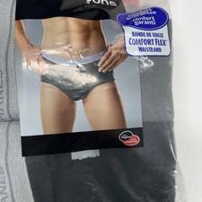 Hanes Brief Mens Large Black
