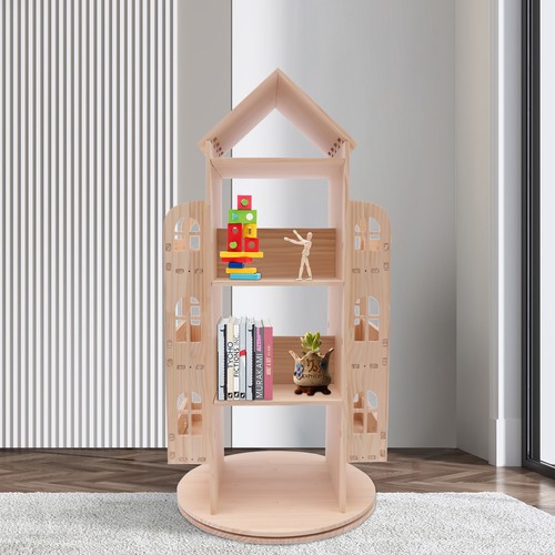 Libreria girevole legno 360 - libreria,