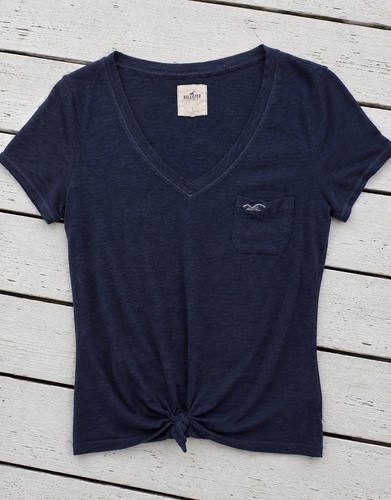 Shirt hollister blu navy - t-shirt,