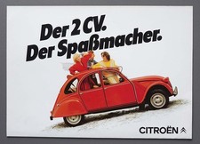 Brochure Citroen 2 CV del 1983