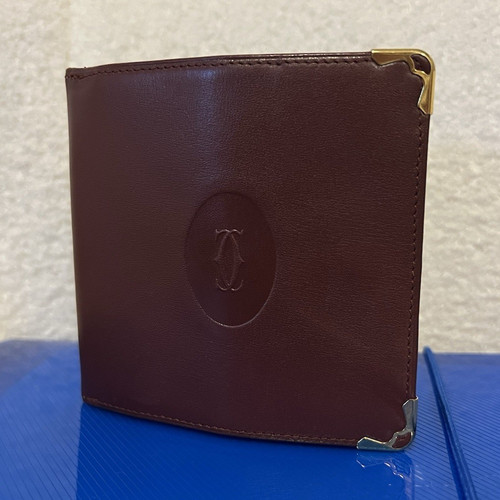 Cartier bordeaux bifold con - bordeaux,