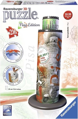 Torre pisa puzzle - torre, di
