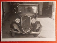 FOTO AUTO FIAT 508 BALILLA INCIDENTATA TARGA VA 1930 -40. N°2 ( F 15 / F. G. )