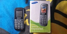 Telefono cellulare Samsung GT E1200 nero, (bloccato su O2), con scatola, Keystone 2