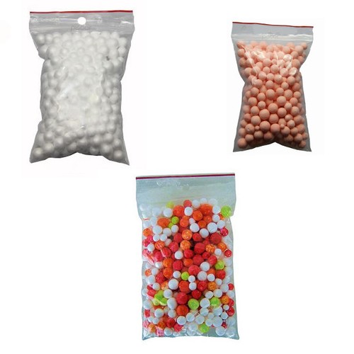 Polistirolo palline esca - palline,