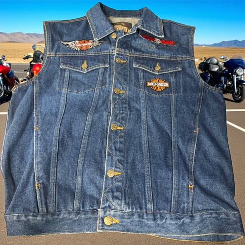Vintage guide gear denim cycle - guide,