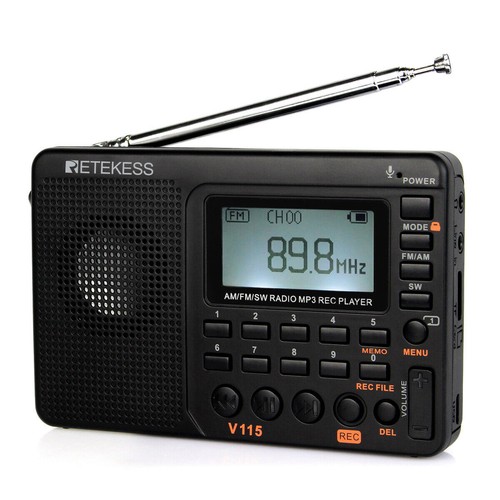 Retekess v115 radio fm - v115, am/fm