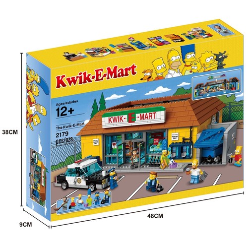 Nuovo 2179pcs the simpsons - nuovo,