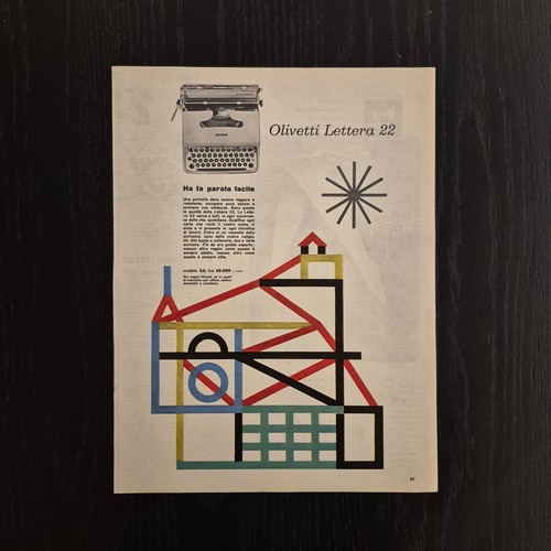1957 olivetti lettera - #5, 22