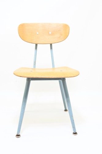 Sedia scrivania scuola vintage