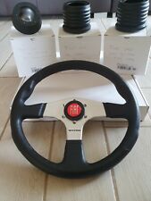 KIT VOLANTE Nero DM 33 RAZZE GRIGIO  satinate + MOZZO FIAT UNO/ UNO TURBO I.E