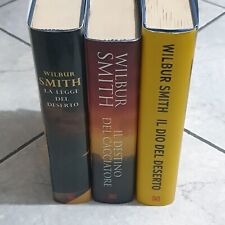 Wilbur Smith Lotto Di 3 Libri - Titoli Vari In Foto
