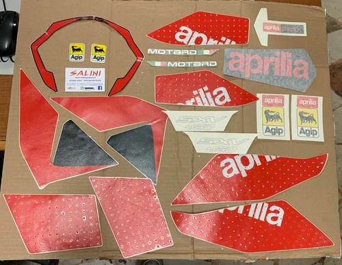 Serie adesivi decalco aprilia - adesivi,