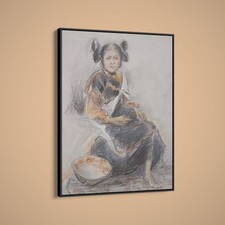 Maynard Dixon - Hopi Maiden -