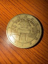 Moneta 50 Centesimi Austria 2002 RARA