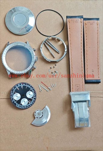 43mm stainless steel watch - stainless,