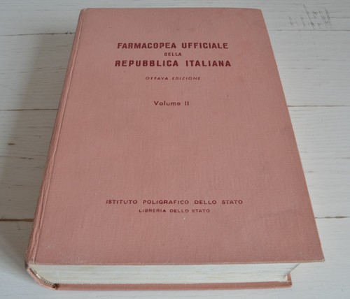Farmacopea ufficiale della - ufficiale,