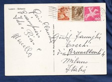 POSTCARD FOR MILAN 1967 WITH