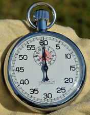 Rarissimo Cronometro Unichron 60 Secondi d'Epoca NOS Fondo di Magazzino Nuovo