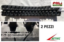 ACTIVE MOTOCARRIOLA 1460 1600 CINGOLO RICAMBIO ORIGINALE 180x60x37 2 PEZZI