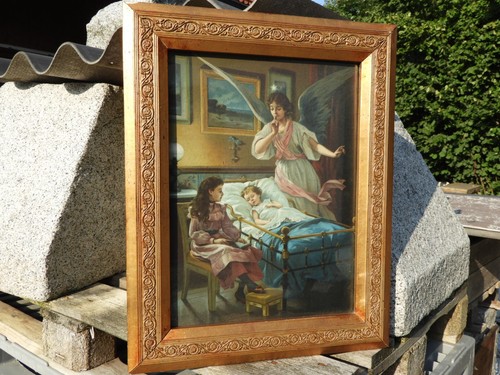 1910 quadro angelo custode - quadro,