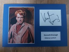 Kenneth Branagh Signed 12x8