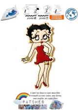 Patch Betty Boop pin-up vintage retro toppa termoadesiva sexy lady cartoon red 