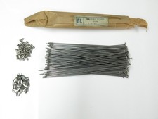 110x Raggi Ruota Nipples 190 x 1.8 mm Grossa Bici Bicicletta Vintage Epoca