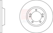 2x Coppia Dischi Freno Solidi
