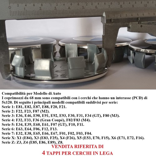 Set coprimozzo bmw - 4,