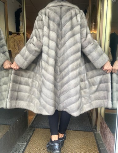 Cappotto visone trasversale - di,