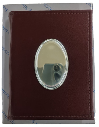 Agenda pelle argento set - agenda, in