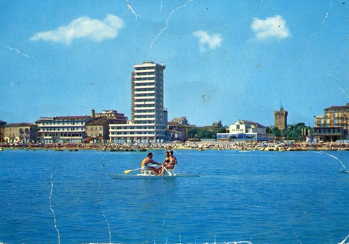 Porto recanati spiaggia vista - porto,