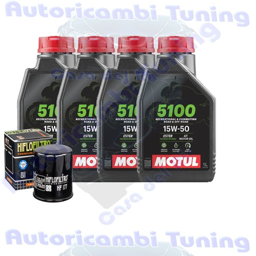 Kit tagliando olio motul 5100 - olio,