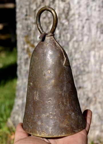 Antica campana africana chamba - antica,