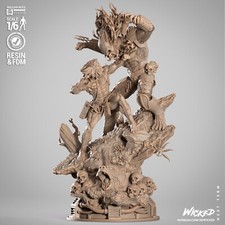 Weapon X VS Predator Diorama