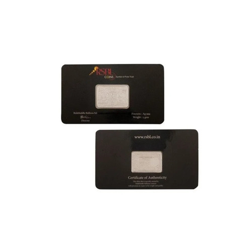 Rsbl gram argento nota - gram, 999