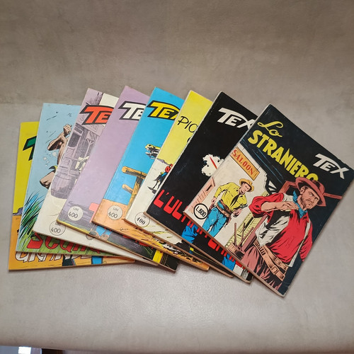 Tex willer set 8 diversi - tex,