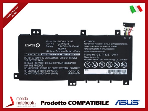 Batteria compatibile asus - batteria,