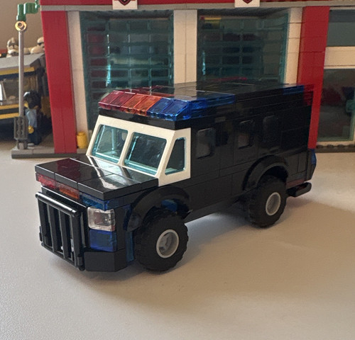 Lego police camion corazzato - lego,