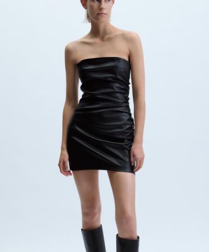 Mini abito zara donna nero - mini,