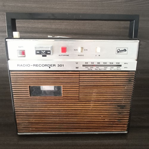 Radio graetz recorder - radio,