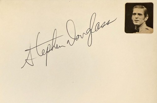 Cartolina indice autografata - indice,