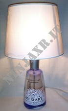 Lampada da Bottiglia vuota Gin Mare arredo design idea regalo riciclo creativo