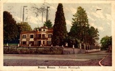 Milano Besana Brianza palazzo Municipale  F. piccolo  spedita franc. asp.