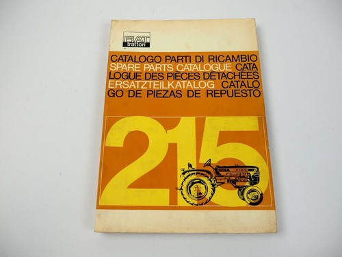 Catalogo ricambi trattore fiat - catalogo,